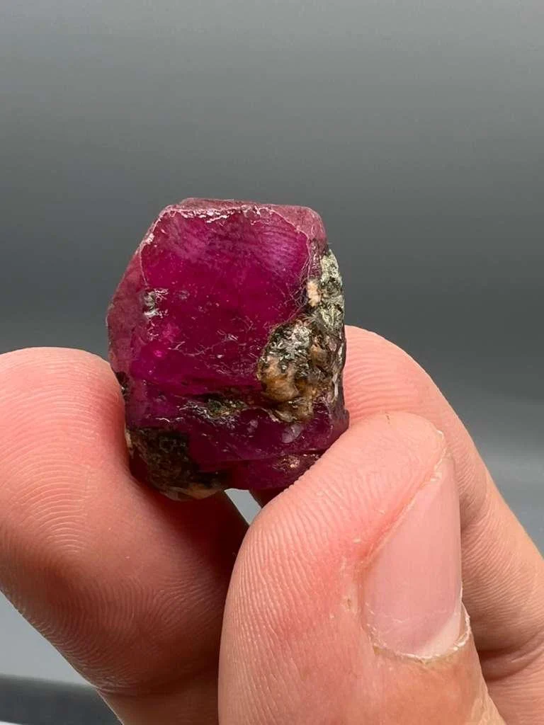 Individual ruby crystal — client photograph